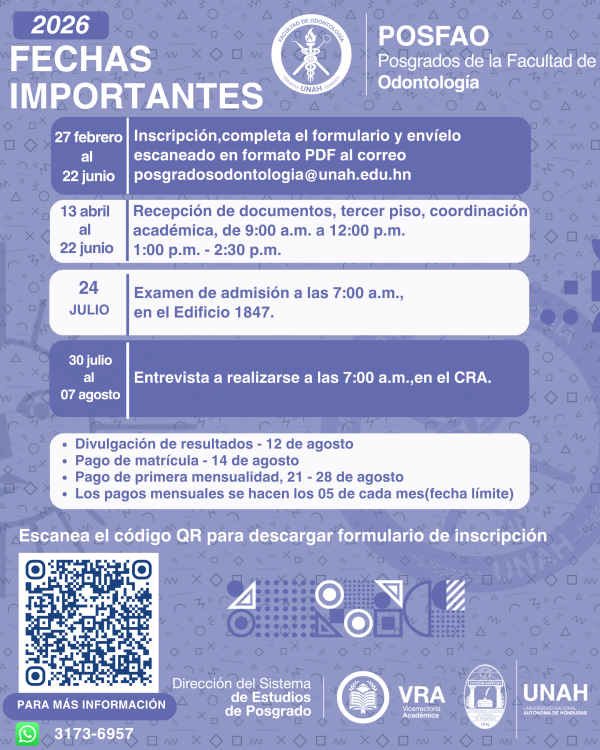 Copia de Copia de FECHAS IMPORTANTES POSGRADOS FO2
