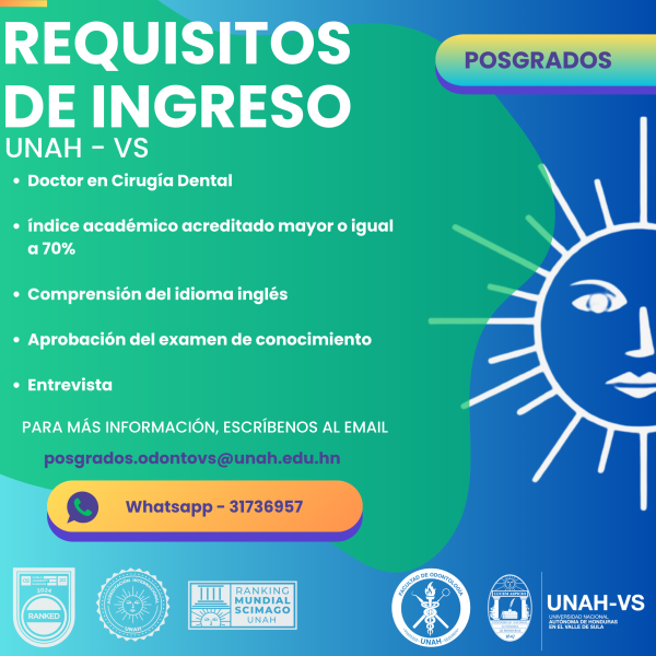 REQUISITOS DE INGRESO UNAH VS